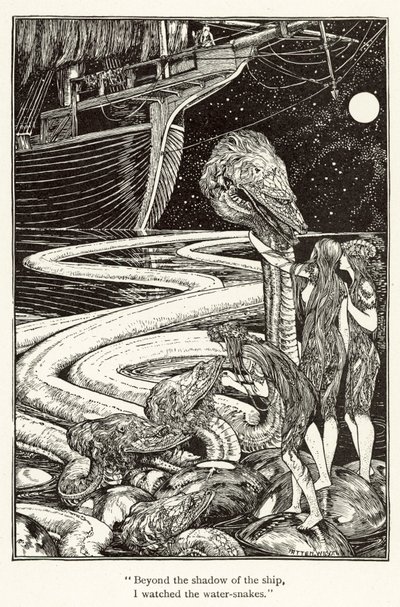 Rime of the Ancient Mariner (gravyr) av Patten Wilson