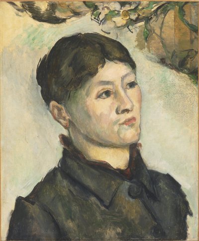 Portrait of Madame Cézanne av Paul Cézanne