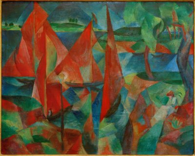 De röda seglen av Paul Adolf Seehaus
