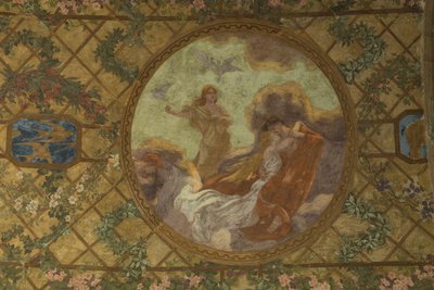 Månader i den revolutionära kalendern: Germinal, mellan 1909 och 1910 (arkitektonisk dekor) av Paul Albert Baudouin