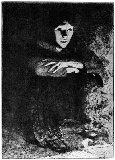 I askan, c1870-1930 1924 av Paul Albert Besnard