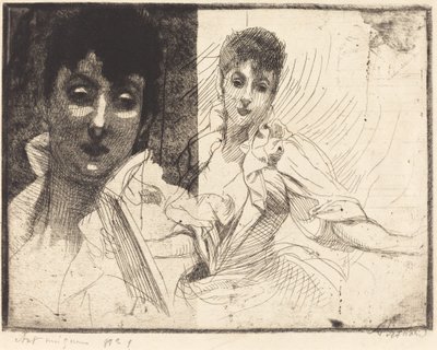 Madeleine Lemaire, 1900. av Paul Albert Besnard