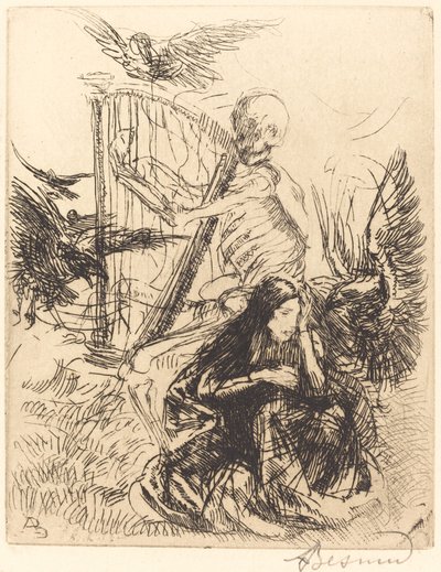 Musiker Musiker, 1900. av Paul Albert Besnard
