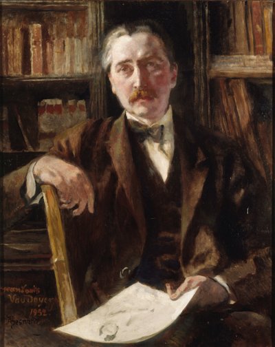 Porträtt av Jean-Louis Vaudoyer 1883-1963, 1932. av Paul Albert Besnard