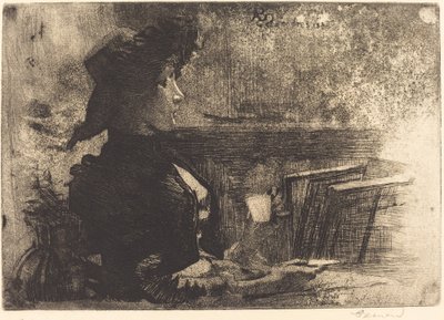 The Cup of Tea, 1883. av Paul Albert Besnard