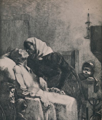 The End of All, 1883, 1946 av Paul Albert Besnard