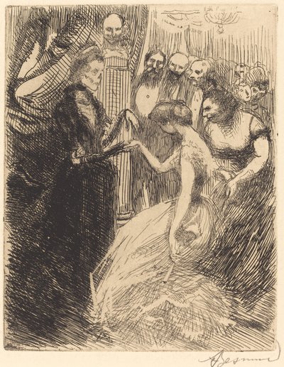 Presentationen Presentationen, 1900. av Paul Albert Besnard