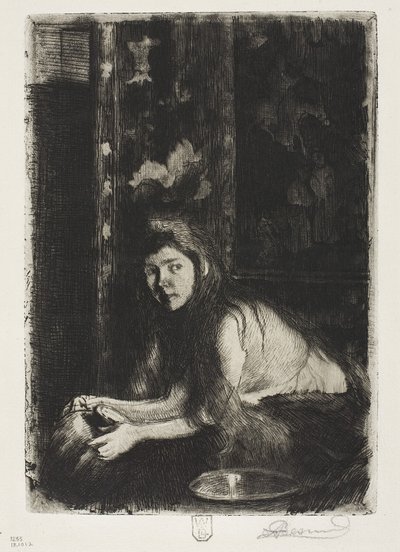 Kvinna med en vas, 1894 av Paul Albert Besnard