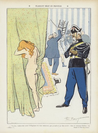 Illustration för Le Rire av Paul Balluriau