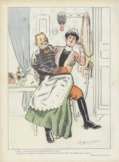 Illustration för Le Rire av Paul Balluriau