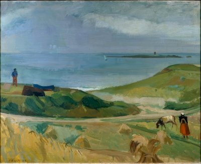 Ön Porquerolles av Paul Basilius Barth