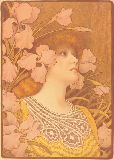 Sarah Bernhardt som Melisande av Paul Berthon