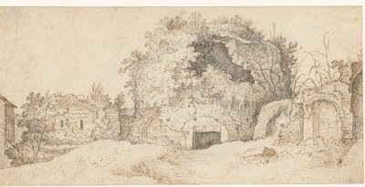 Antika ruiner av Paul Bril