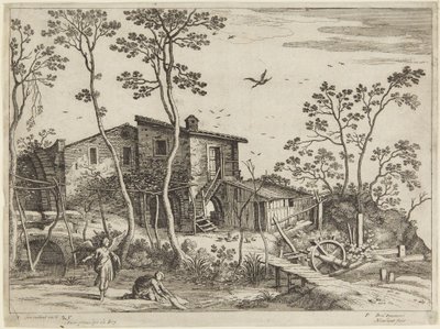 Tobias och ängeln av Paul Bril