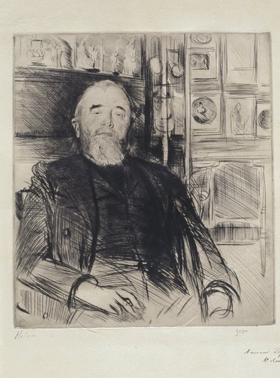 Porträt von Alexis Rouart av Paul Cesar Helleu