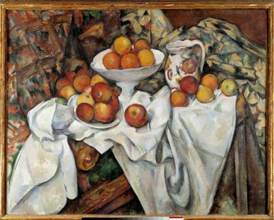 Äpplen och apelsiner av Paul Cézanne
