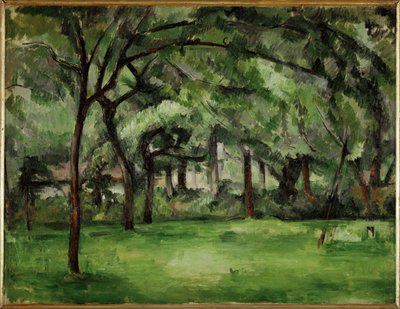Bondgård i Normandie av Paul Cézanne