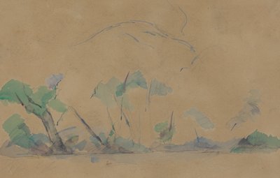 Mont Sainte-Victoire [framsida] av Paul Cézanne