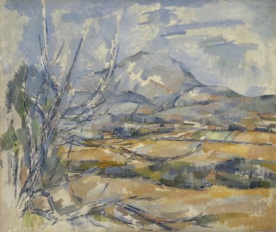 Sainte-Victoire-berget av Paul Cézanne