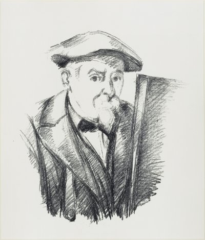 Självporträtt av Paul Cézanne