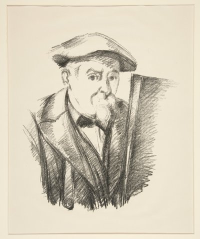 Självporträtt av Paul Cézanne
