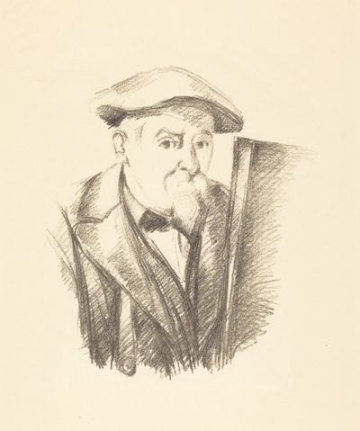 Självporträtt av Paul Cézanne