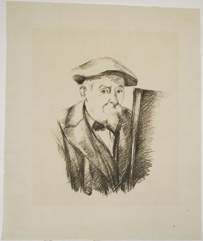 Självporträtt av Paul Cézanne