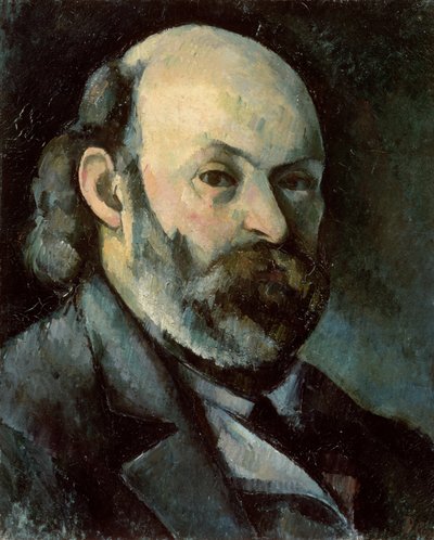 Självporträtt, ca 1879-85 (olja på duk) av Paul Cézanne