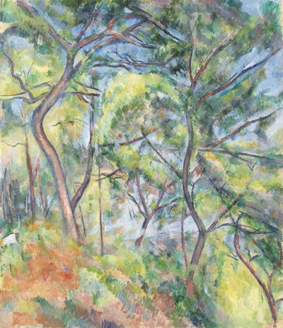 Undervegetation av Paul Cézanne