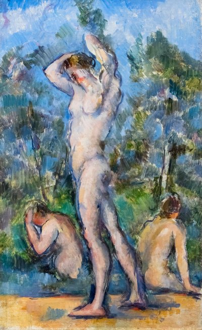Badkaret av Paul Cezanne