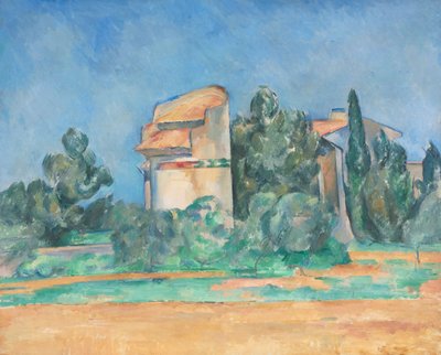 Pigeon Tower på Bellevue av Paul Cézanne
