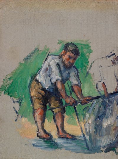 Brunnsborraren av Paul Cézanne