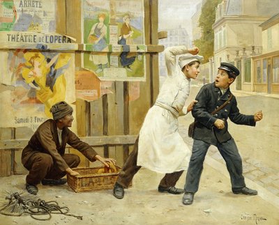Avledningen av Paul Charles Chocarne-Moreau