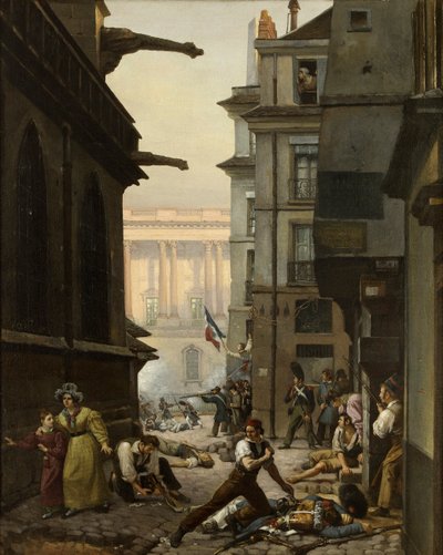 På morgonen den 29 juli 1830, 1831. av Paul Claude Michel Carpentier