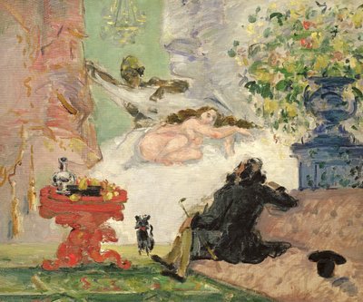 En modern Olympia, 1873-74 av Paul Cézanne