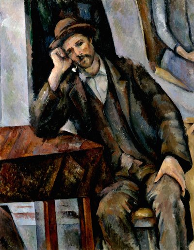 En rökare, 1890-1892. av Paul Cézanne