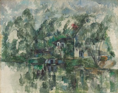 Vid vattnet, ca. 1890. av Paul Cézanne