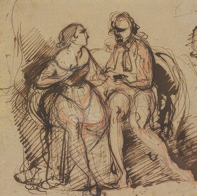 Bollbrott. (ej daterad) av Paul Cézanne