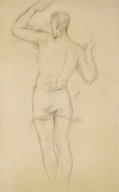 Badare Stående; Stående badare, c. 1885-88 av Paul Cézanne
