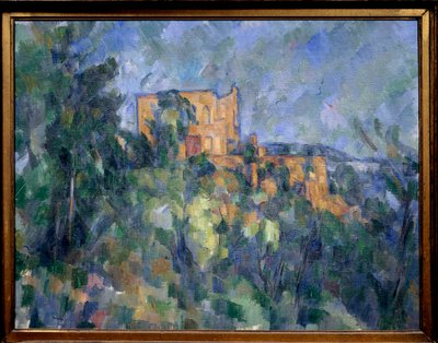 Svart slottsmålning av Paul Cezanne av Paul Cézanne