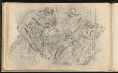 Karnevalsscen, 18851888. av Paul Cézanne