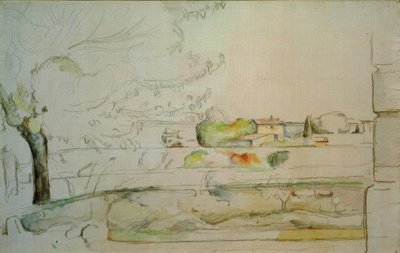Bellevue slätt av Paul Cézanne