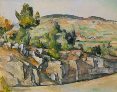 Franska: La Route en Provence La Route en Provence av Paul Cézanne