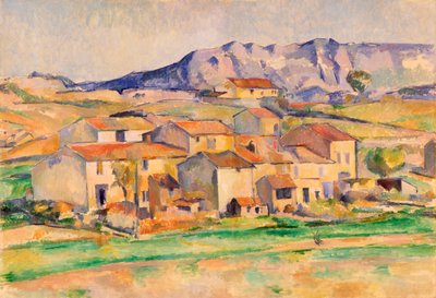 Hamlet vid Payennet nära Gardanne av Paul Cézanne