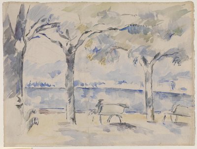 Hamn av Paul Cézanne
