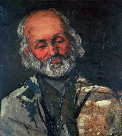 Chef för en gammal man, ca 1866 av Paul Cézanne