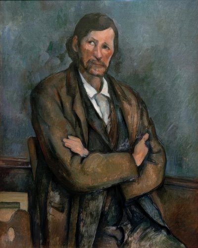 Man med korsade armar av Paul Cézanne