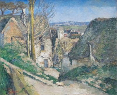 Den hängde mannens hus av Paul Cézanne