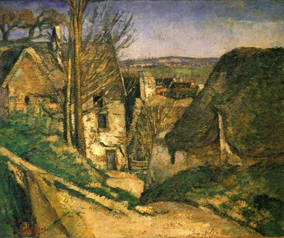 Den hängde mannens hus, Auvers-sur-Oise av Paul Cézanne