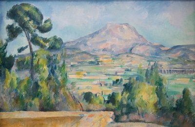 Berget Sainte-Victoire av Paul Cézanne